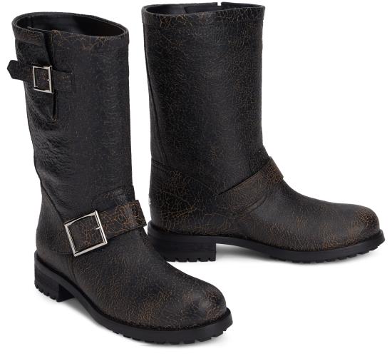 26FW 지미추 부츠 BIKER MID BLACK - JIMMY CHOO