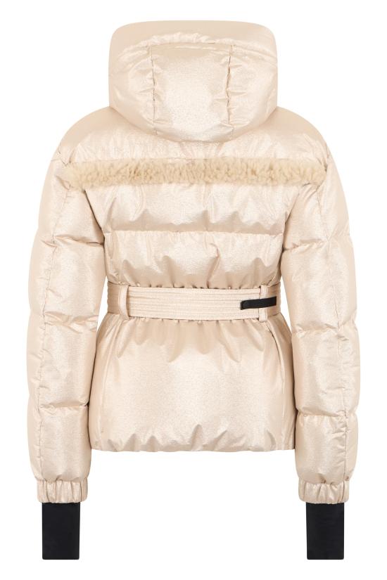 25FW 몽클레어 그레노블 메탈릭 시어링 자켓 K20981A00020 BEIGE - MONCLER