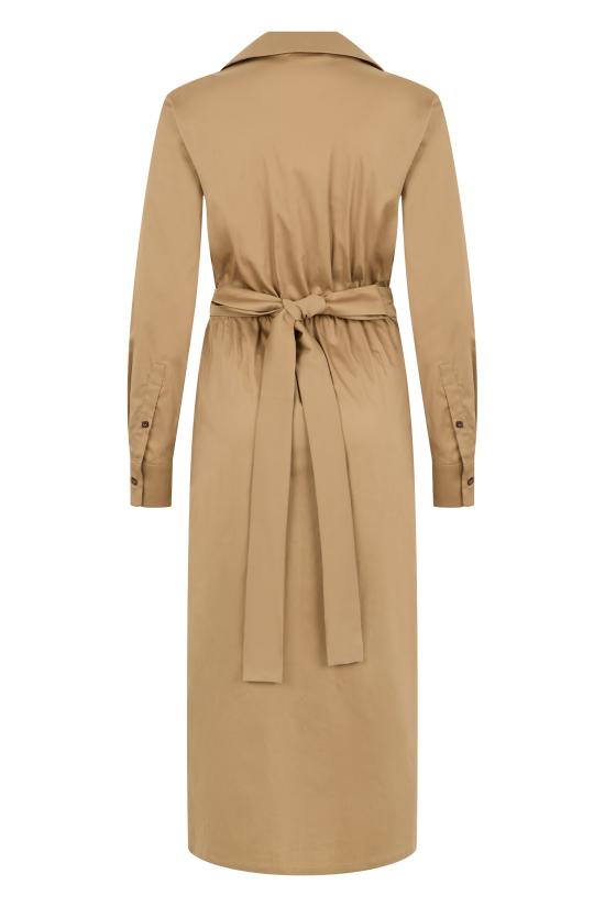 26SS 막스마라 MXMBETA 코튼 블렌드 드레스 MXMBETA BEIGE - MAX MARA