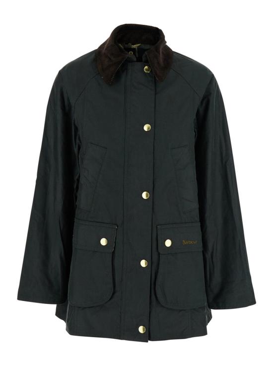 26FW 바버 모던 비드넬 왁스 재킷 LWX1402 GREEN