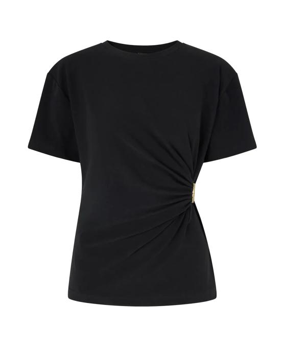 26SS 핑코 폴로 티셔츠 106455 BLACK