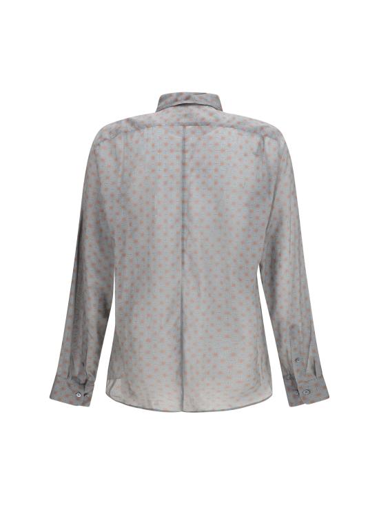 26SS 드리스 반 노튼 셔츠 2610207023109 STEEL - DRIES VAN NOTEN