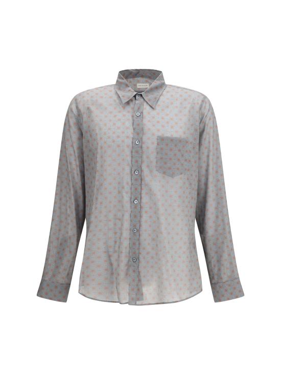 26SS 드리스 반 노튼 셔츠 2610207023109 STEEL - DRIES VAN NOTEN