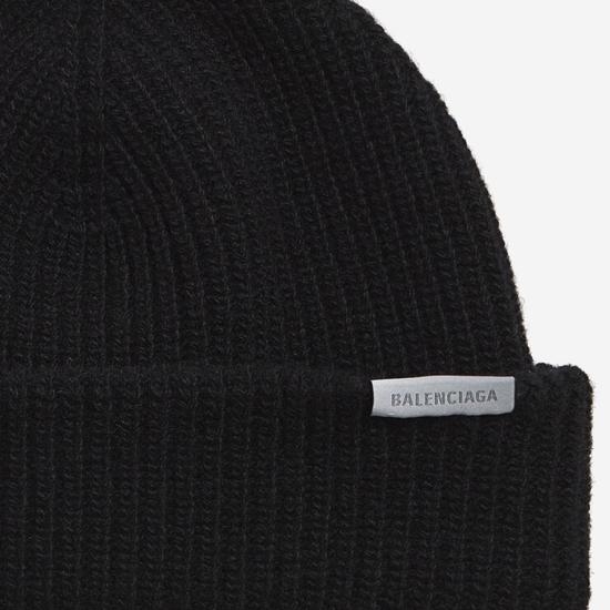 26FW 발렌시아가 비니 A001NH BLACK - BALENCIAGA