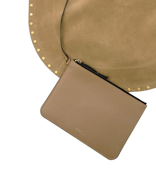 26SS 이자벨마랑 OSKAN 오스칸 문 숄더백 PP0200FA TAUPE - ISABEL MARANT
