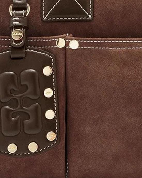 26SS 가니 숄더백 B2110076 BROWN - GANNI