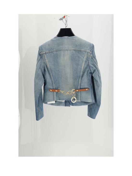 26SS 셀린느 데님 재킷 RV0ZV789D BLUE