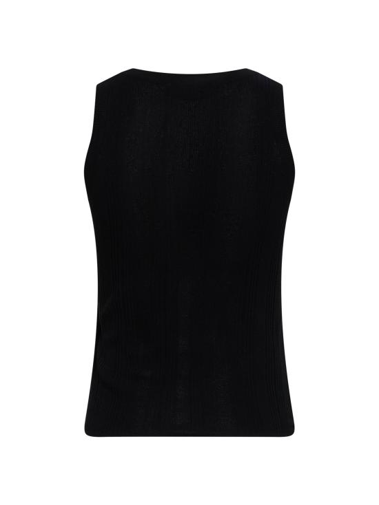 26SS 위켄드막스마라 민소매 티셔츠 2615361012600WKDCOSE011 BLACK - WEEKEND MAX MARA