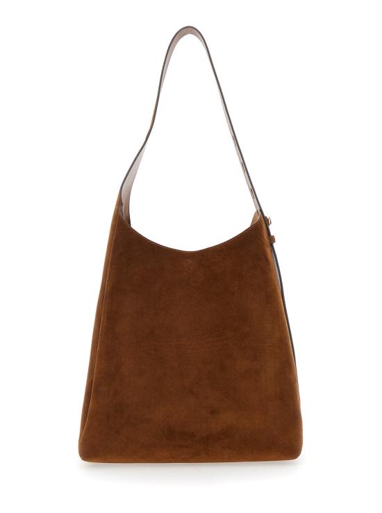 26SS 토리버치 로미 스웨이드 숄더백 175320 BROWN