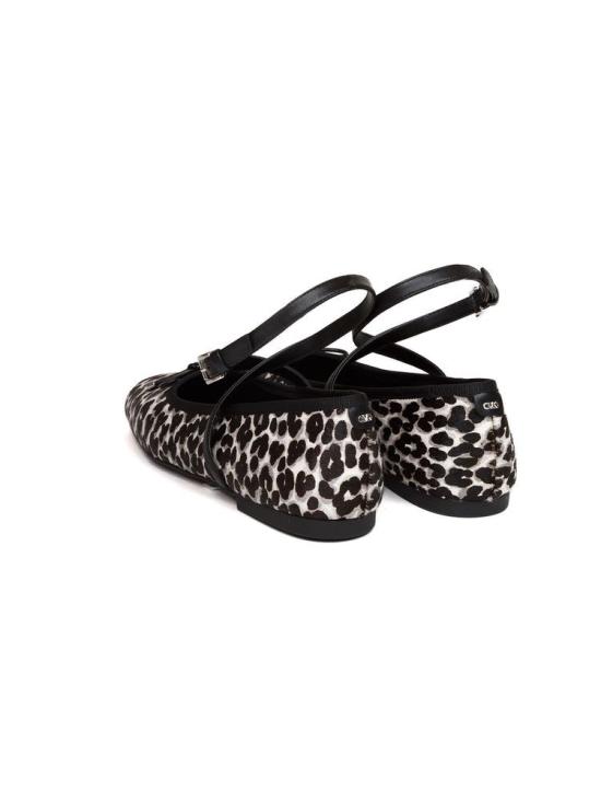  마이클 코어스 플랫 슈즈 MASTER 40T4CTFP1H BLACK COMBO Michael Kors - MICHAEL KORS