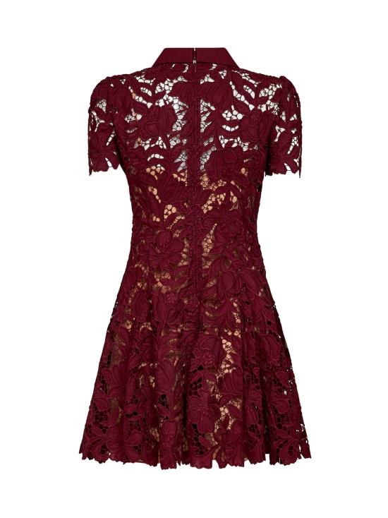 26FW 셀프 포트레이트 원피스 111SA BURGUNDY - SELF PORTRAIT