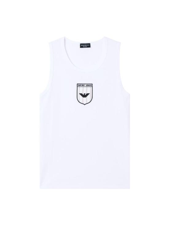  엠포리오 아르마니 민소매 티셔츠 EM005550AF25183 WHITE - EMPORIO ARMANI