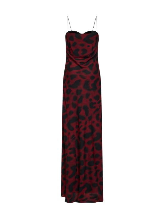 26SS 알렉스 페리 원피스 D1706SS26P PORTBLACK RED - ALEX PERRY