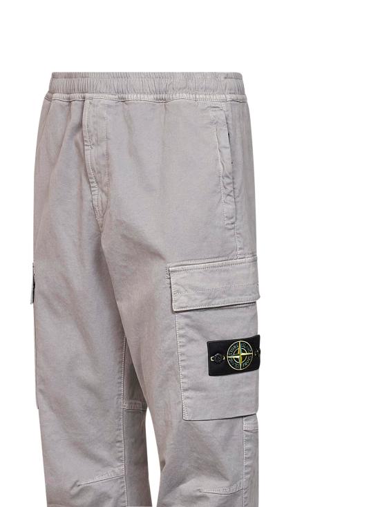 26FW 스톤 아일랜드 와펜 패치 테이퍼드 팬츠 L2S153100033S00L1V0160 GRAY - STONE ISLAND