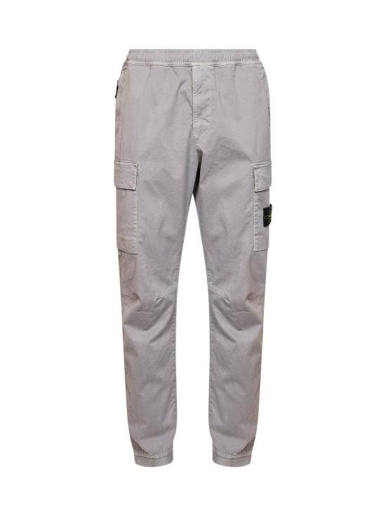 26FW 스톤 아일랜드 와펜 패치 테이퍼드 팬츠 L2S153100033S00L1V0160 GRAY