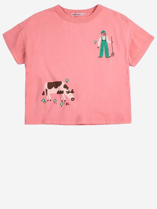 26SS 보보쇼즈 폴로 티셔츠 B126AC004 PINK