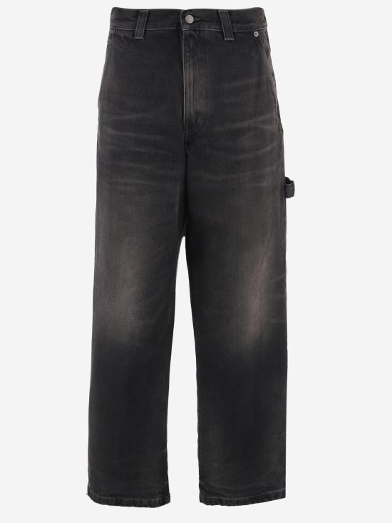 26FW 하이쿠레 데님 팬츠 HEW03376DF119 BLACK - HAIKURE