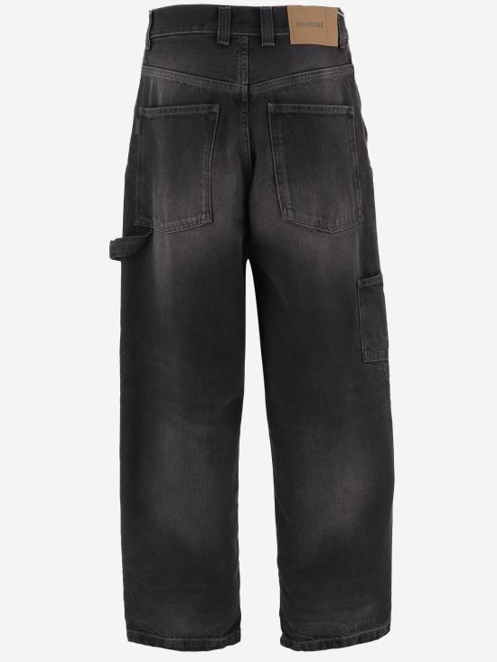 26FW 하이쿠레 데님 팬츠 HEW03376DF119 BLACK - HAIKURE