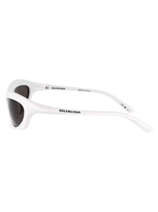  발렌시아가 캣아이 쉴드 선글라스 BB0229S WHITE - BALENCIAGA
