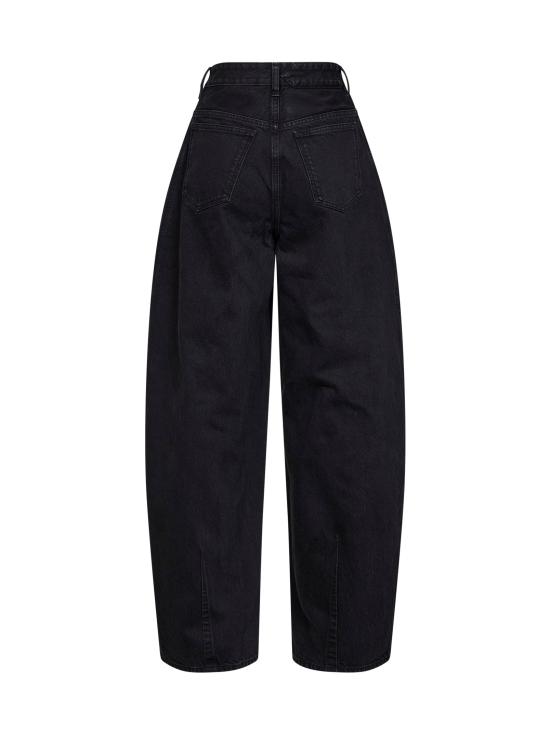 26FW 자크뮈스 더 오발로 드 님 데님 팬츠 PAW00609AD00039 990 BLACK - JACQUEMUS