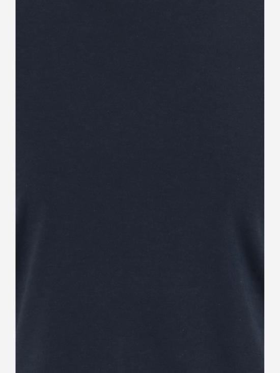 26FW 에스막스마라 세갈레 로고 엠보스 반팔 SMMSEGALE NAVY - 'S MAX MARA
