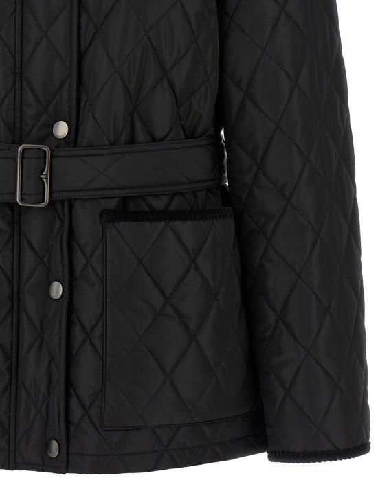 26FW 버버리 패딩 칠턴  재킷 블랙 - BURBERRY