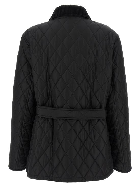 26FW 버버리 패딩 칠턴  재킷 블랙 - BURBERRY