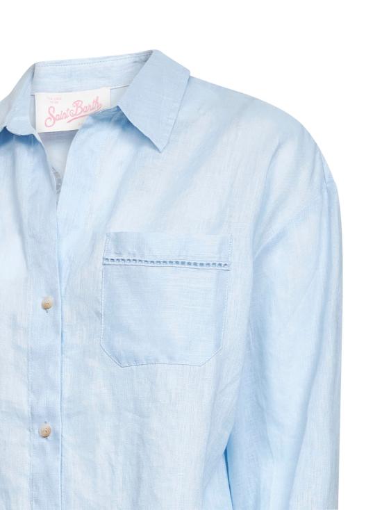 26SS 세인트바쓰 셔츠 CYS0002 08808L LIGHT BLUE - MC2 SAINT BARTH