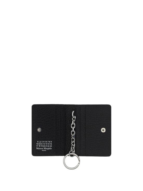 26FW 마르지엘라 스티치 키링 카드지갑 S56UI0128P4455 BLACK - MAISON MARGIELA