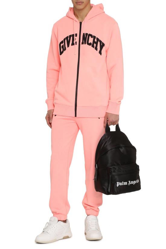 지방시 후드 티셔츠 BMJ0K63YCB CORAL - GIVENCHY