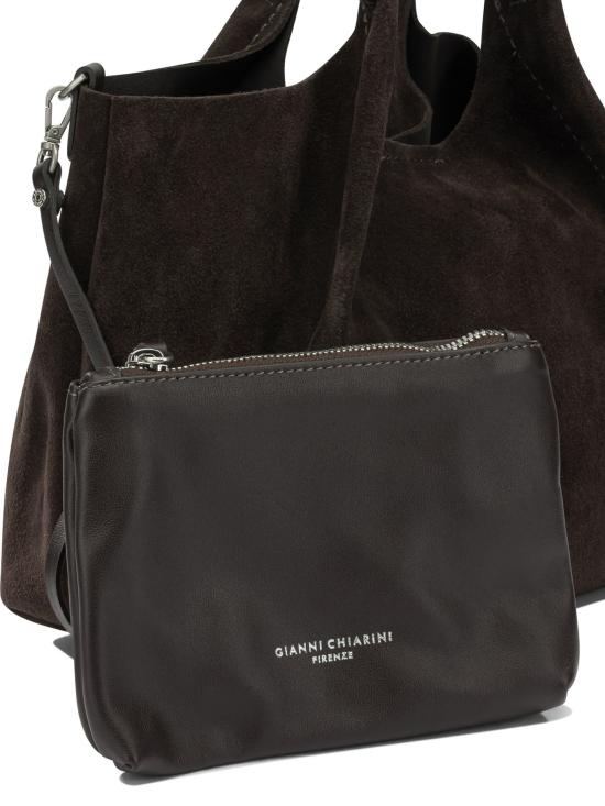 26FW 지아니 끼아리니 토트백 핸드백 브라운 - GIANNI CHIARINI