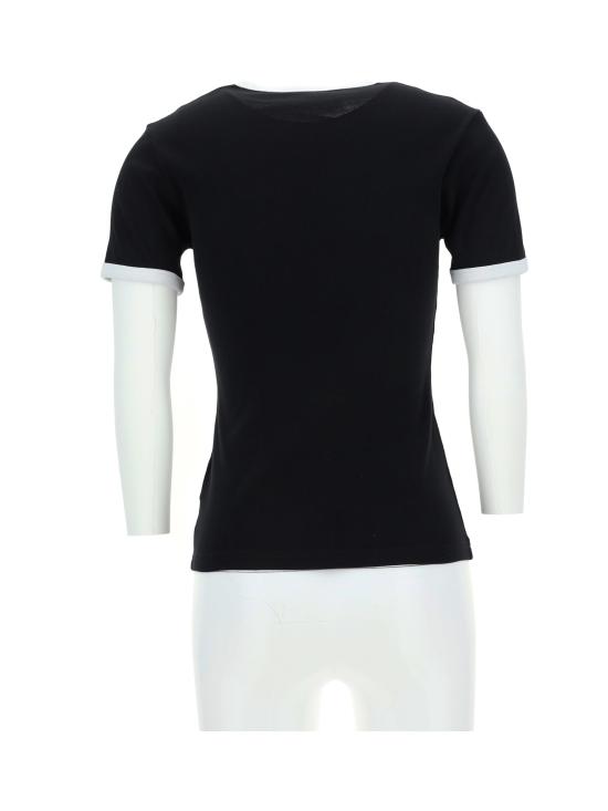 26SS 쿠레쥬 폴로 티셔츠 VESJTS017JS0070 BLACK - COURREGES