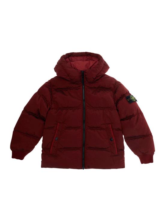 26FW 스톤 아일랜드 나일론 메탈 내수성 후드 패딩 L2S164100006S0019 RED