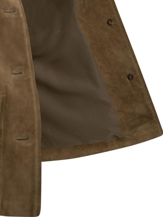 26FW 셈퍼 아우터 스웨이드 재킷, 재킷 및 코트, 브라운 - SEMPER