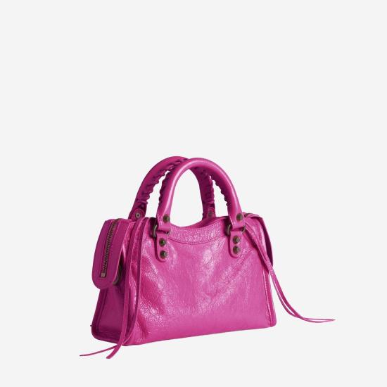 26SS 발렌시아가 르 시티 백 미니 865763 PURPLE - BALENCIAGA