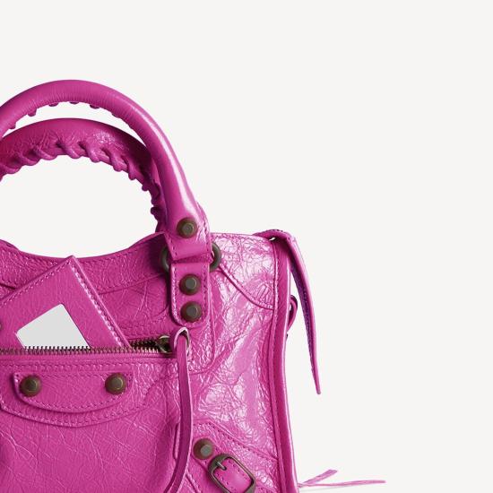 26SS 발렌시아가 르 시티 백 미니 865763 PURPLE - BALENCIAGA
