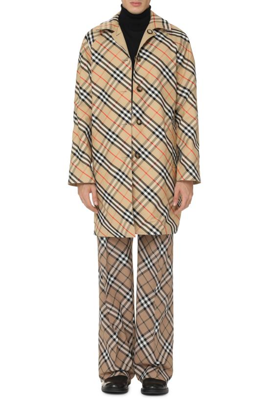  버버리 체크 리버서블 코트 8091071 BEIGE - BURBERRY