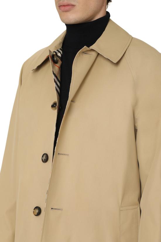  버버리 체크 리버서블 코트 8091071 BEIGE - BURBERRY