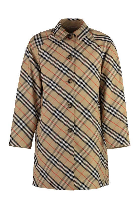  버버리 체크 리버서블 코트 8091071 BEIGE - BURBERRY