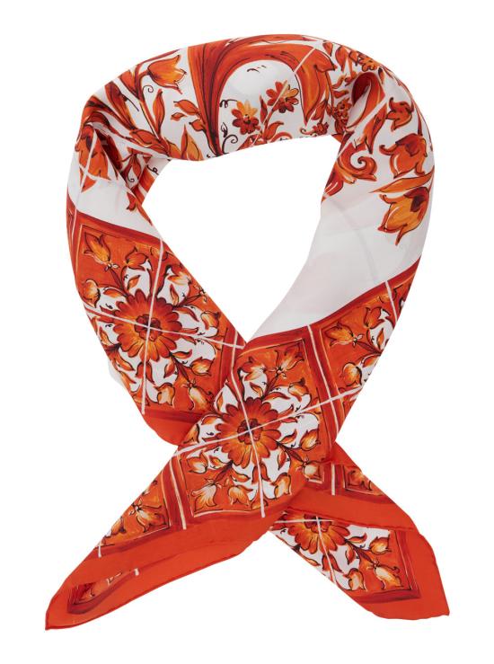 26FW 돌체앤가바나 머플러/스카프 FN090R ORANGE - DOLCE & GABBANA