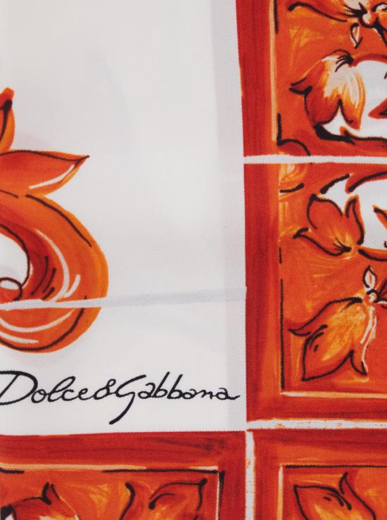 26FW 돌체앤가바나 머플러/스카프 FN090R ORANGE - DOLCE & GABBANA