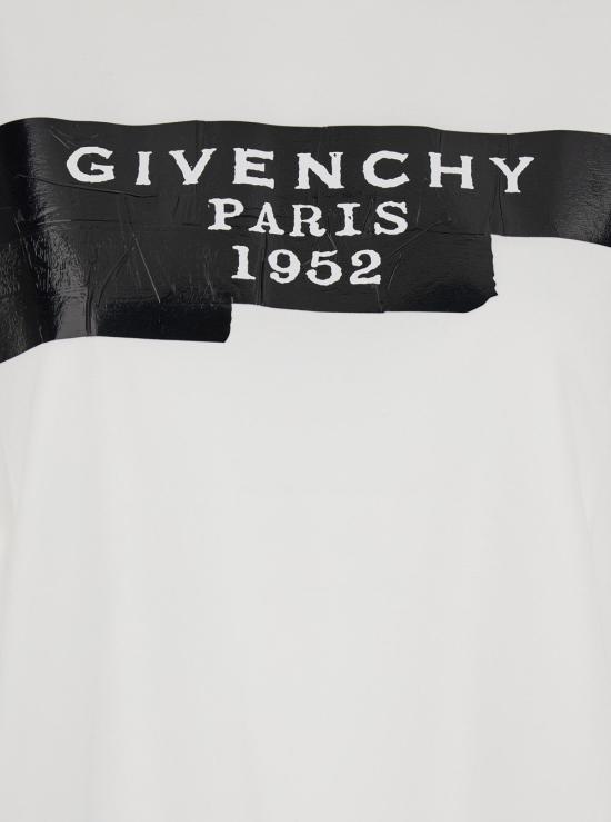 25FW 지방시 폴로 티셔츠 BW70FJ WHITE - GIVENCHY