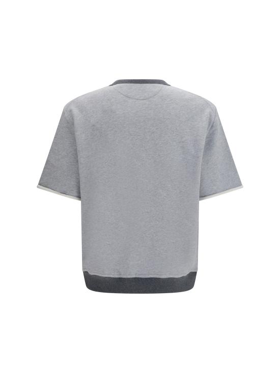 26FW 브루넬로 쿠치넬리 탑 MM8263391G GRAY - BRUNELLO CUCINELLI