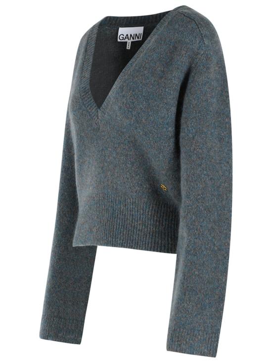 26FW 가니 스웨터 A1150050726 Blue - GANNI