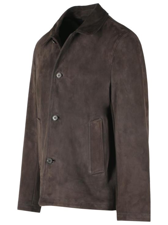 26FW 살바토레 산토로 가죽 자켓 51692 UDARK BROWN - SALVATORE SANTORO