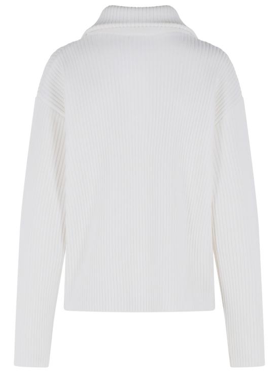 26FW 쿠레쥬 스웨터 326MPU278FI00850001 White - COURREGES