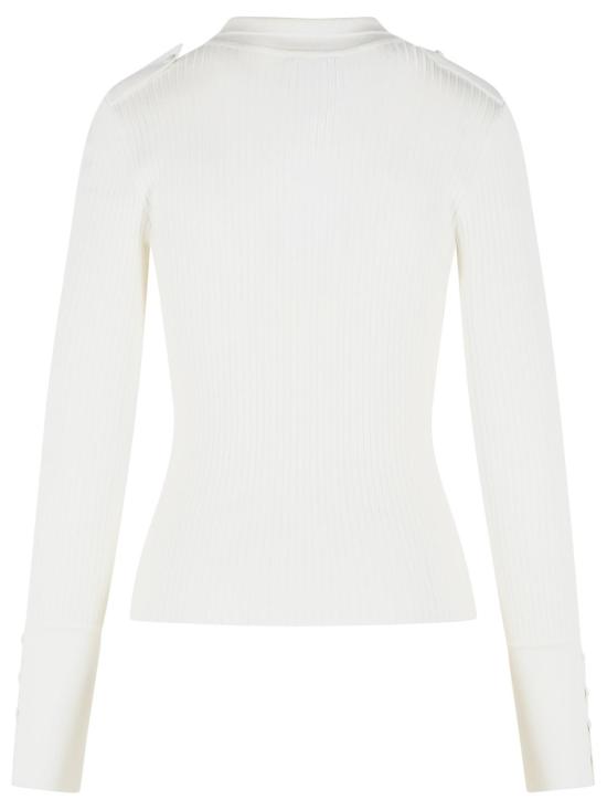 26FW 쿠레쥬 폴로 티셔츠 326MPO072FI00010001 White - COURREGES