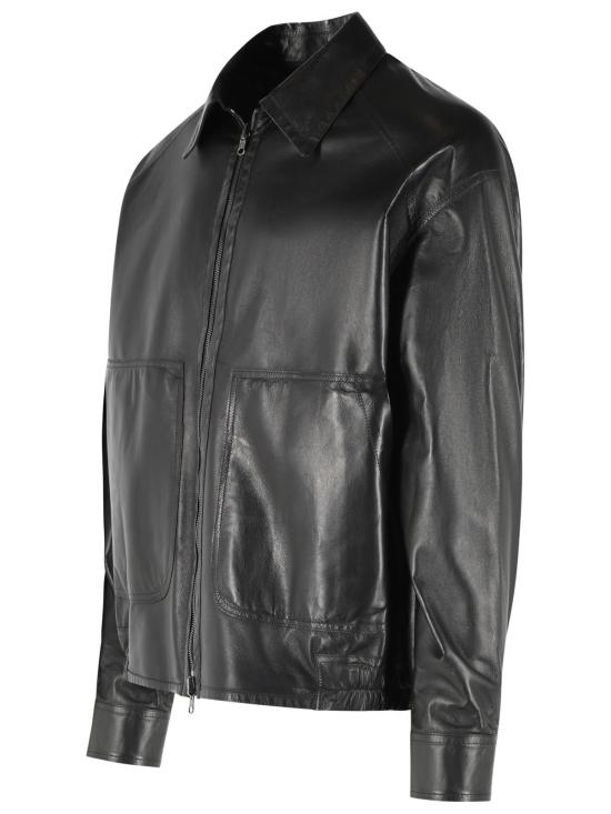 26FW 살바토레 산토로 가죽 자켓 51505 UBLACK - SALVATORE SANTORO