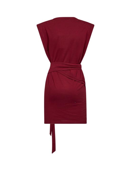 26FW 이자벨마랑에뚜왈 원피스 RO0874FAA1N41I80DB BURGUNDY - ISABEL MARANT ETOILE