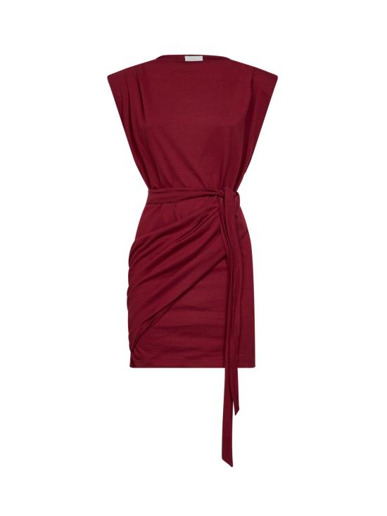 26FW 이자벨마랑에뚜왈 원피스 RO0874FAA1N41I80DB BURGUNDY